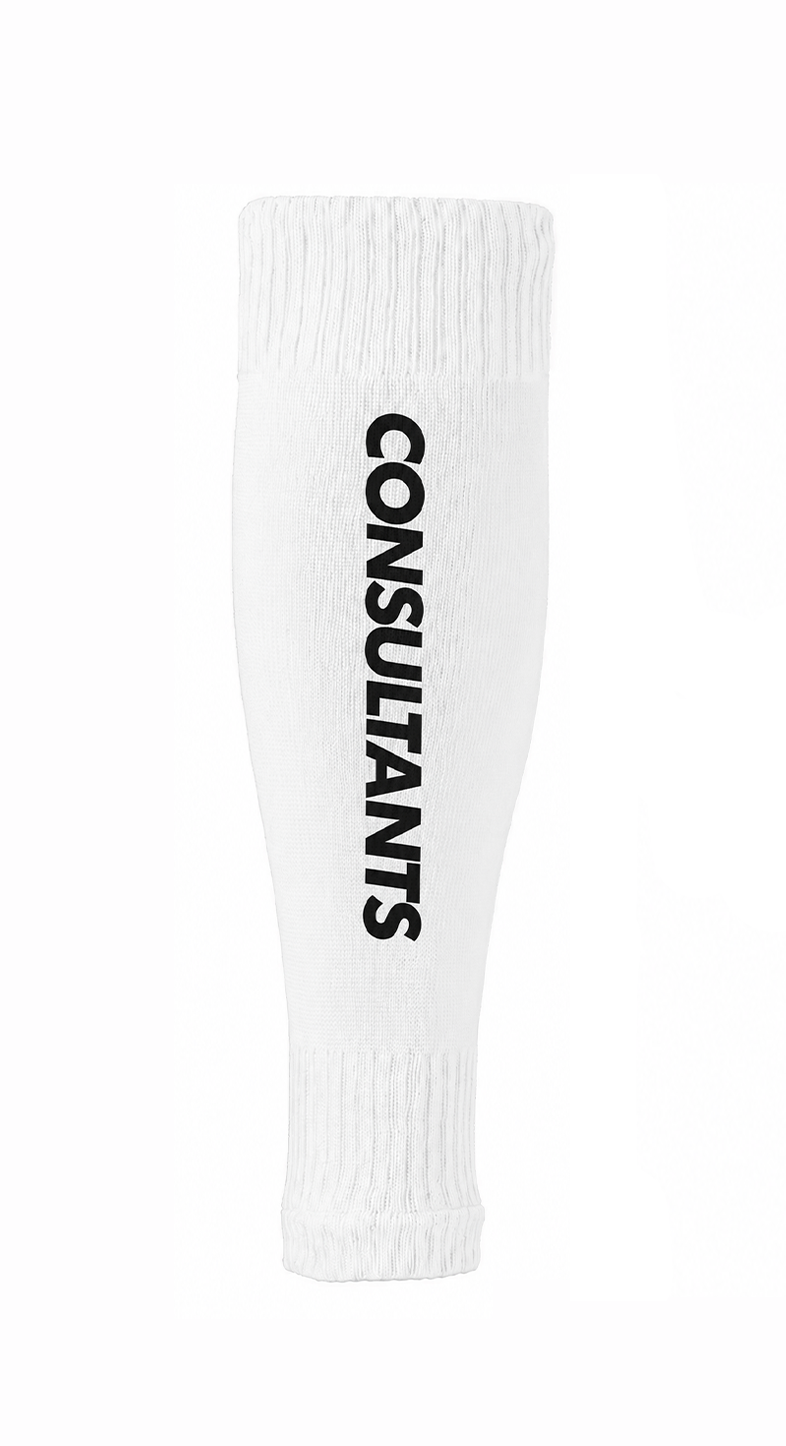 Medias Cortadas - Blanco - Oficiales Fútbol Consultants