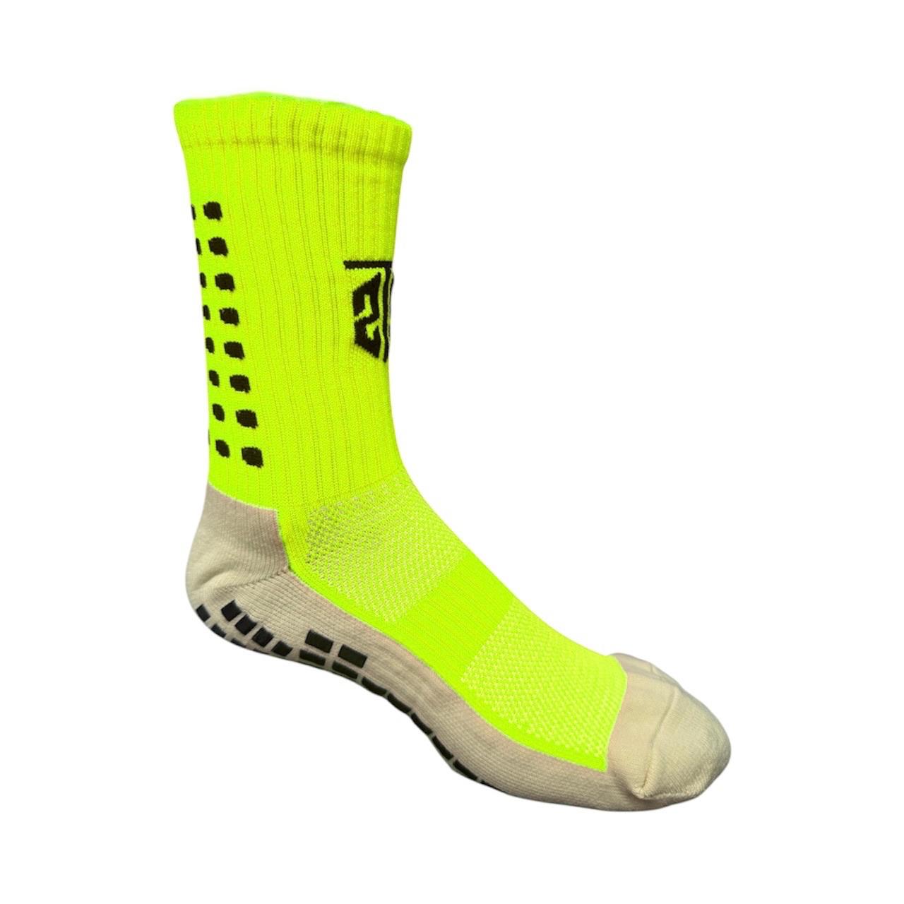 Medias Antideslizantes Profesionales - Verde Fosforescente